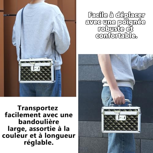 Boîte verrouillable multi-usages pour pharmacie familiale et premiers secours - 8