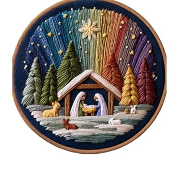machine embroidery nativity designs