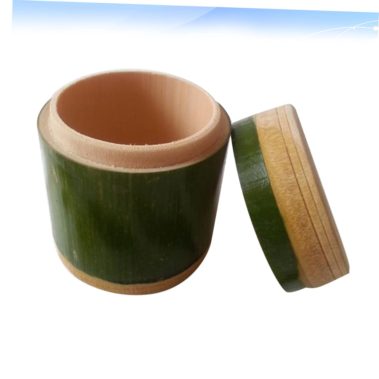 Boîtes d'assaisonnement - Conteneur à condiments - Pot à sel avec couvercle - Récipient à sel avec couvercle - Bouteille d'assaisonnement en bois avec couvercles - Bocal de rangement