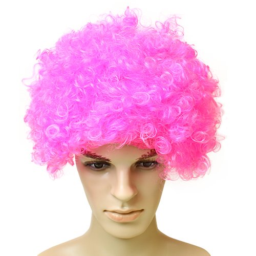 アフロ様 Amazon.co.jp: アフロ ウィッグ 140g フリーサイズ ピンク ユニ