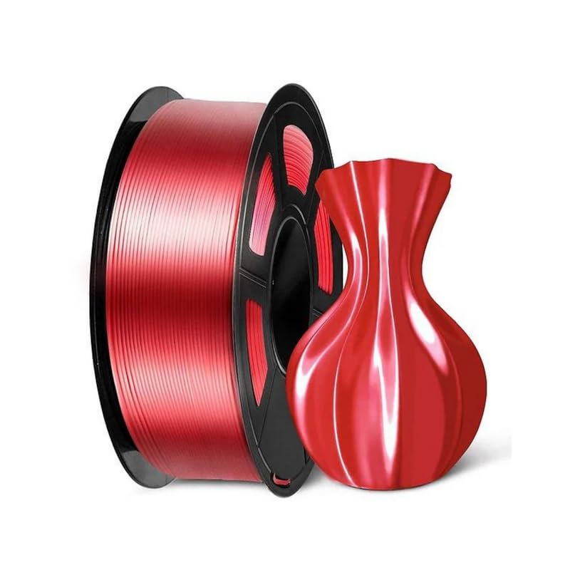 See full amazon price history chart for Scribbl3D Premium PLA Silk 1.75mm 3D Printing Filament| Dimensional Accuracy +- 0.02mm|Compatible with Most FDM Printers| Radiant Red Scribbl3D Premium PLA Silk 1.75mm 3D Printing Filament| Dimensional Accuracy +- 0.02mm|Compatible with Most FDM Printers| Radiant Red (B0CGR7XZFR) Amazon Price History, Amazon Price Tracker