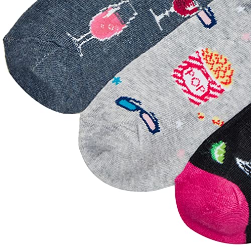 Image of Davco Women's Novelty Socks 3 Pair Pack Set