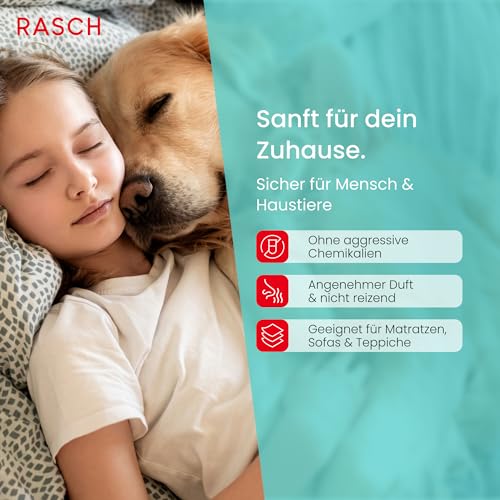 RASCH HOME DEFENDER® Bettwanzen Spray [500ML] - Spray zur Bettwanzen Bekämpfung Hochwirksam - Mittel zur Bettwanzenbekämpfung - Laborgeprüftes Anti Bettwanzenspray mit effektiver Sofortwirkung