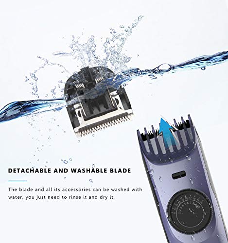 FIGROL Hair Clippers,Professional Cordless Rechargeable Hair Trimmer,Electric Hair&Beard Clipper with 2 Guide Combs,Haircut Kits for Men,Families