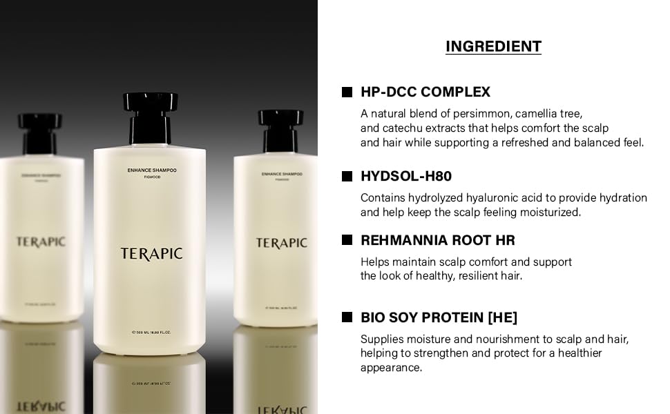 Miniatura 3 de Champú Mejorar el Cuidado de la Pérdida del Cabello 16.9 fl oz Limpiador diario suave del cuero cabelludo de pH bajo 5.5 con pantenol, ácido