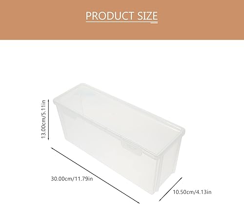 Miniatura 3 de DOITOOL Caja de conservación fresca hermética del conservador del envase de la caja de pan para el almacenamiento del pan