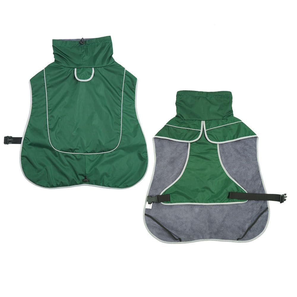 Veste coupe-vent pour chien imperméable pour éviter les frissons et les poils sales