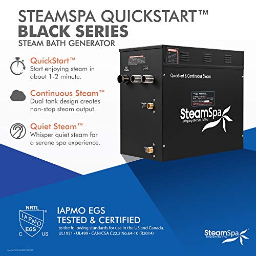 Steamspa RVB Steam Shower Generator Kit System thumb #5