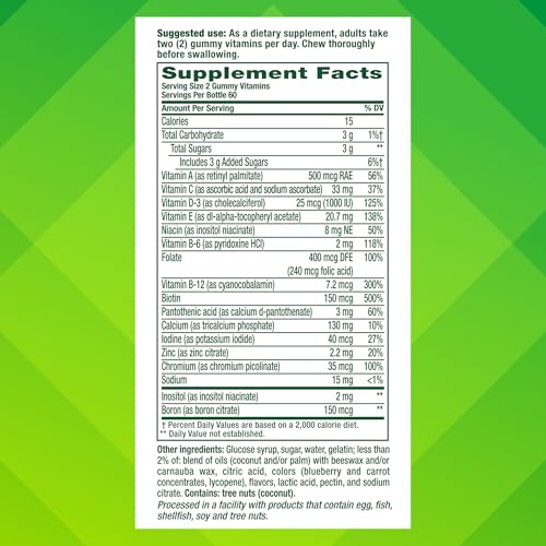 Vitafusion Adult Gummy Vitamins for Women, 120 Count - Image 8