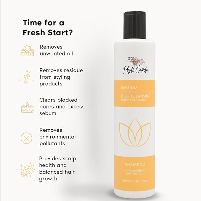 I Belli Capelli Ravenna Kit Btox Mask Repair 1kg/35.02 oz+ Anti-Residue Shampoo 300ml/10.1 fl.oz