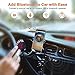 Bluetooth 5.1 to Aux Adapter for Car USB Bluetooth to 3.5mm Auxiliary Jack kit Audio Receiver,Built-in Microphone,for car Speakers and Home Audio,Supports Hands-Free Calls,Voice Navigation,Music.