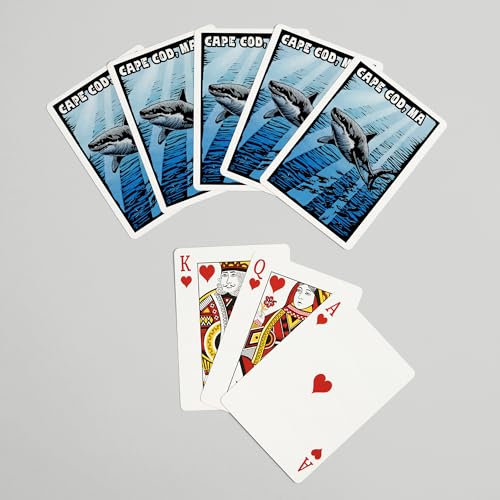 Baraja de Cartas Póker Cape Cod Gran Tiburón Blanco miniatura 7