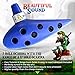 Songbird Ocarina of Time Replica - Ocarina Musical Instrument with Tutorial and Songs - Tuned in C with Crystal Clear High Notes