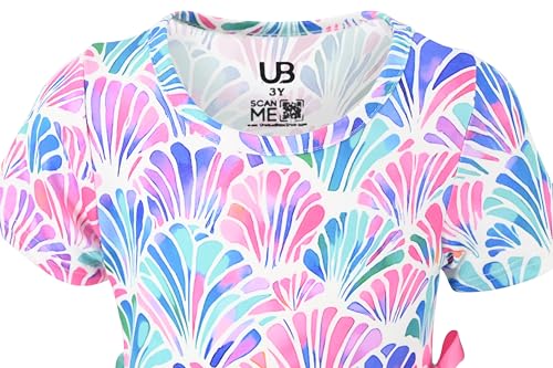 Girls Short Sleeve Tulle Tutu Dresses for Kid and Toddler Girl Dress Outfit Sizes 18M-12Y3