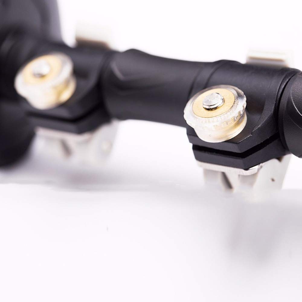 GSP Walking Poles3 Sezioni Bastoncini da Trekking 135 cm Design ergonomico Fit Fit Telescopico Tungsteno Fibra di Carbonio Fibra di Vetro Alpinismo Walking Trekking