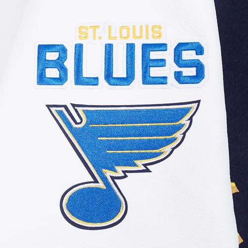 Image of Pro Standard Mens NHL Old English Varsity Jacket