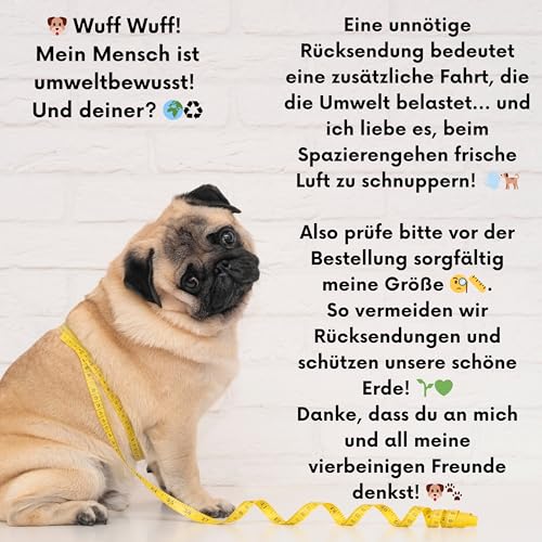 Hundegeschirr für mittelgroße Hunde | Arizona Hotdogs Softgeschirr Sweet Love | Herzmuster (M)