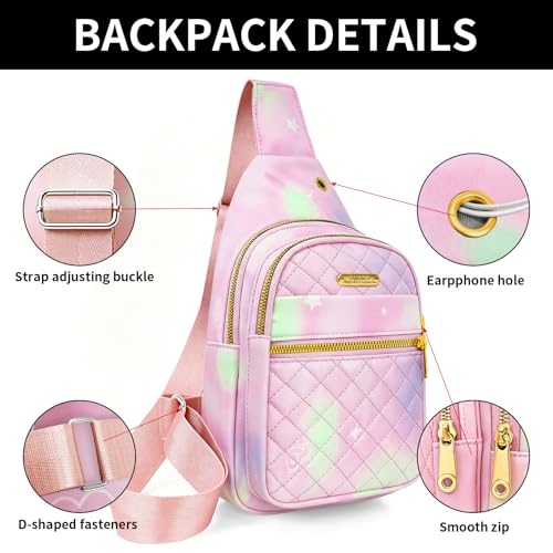Image of Aisijimo Small Sling Bag For Women Men Casual Crossbody Sling Backpack | Small