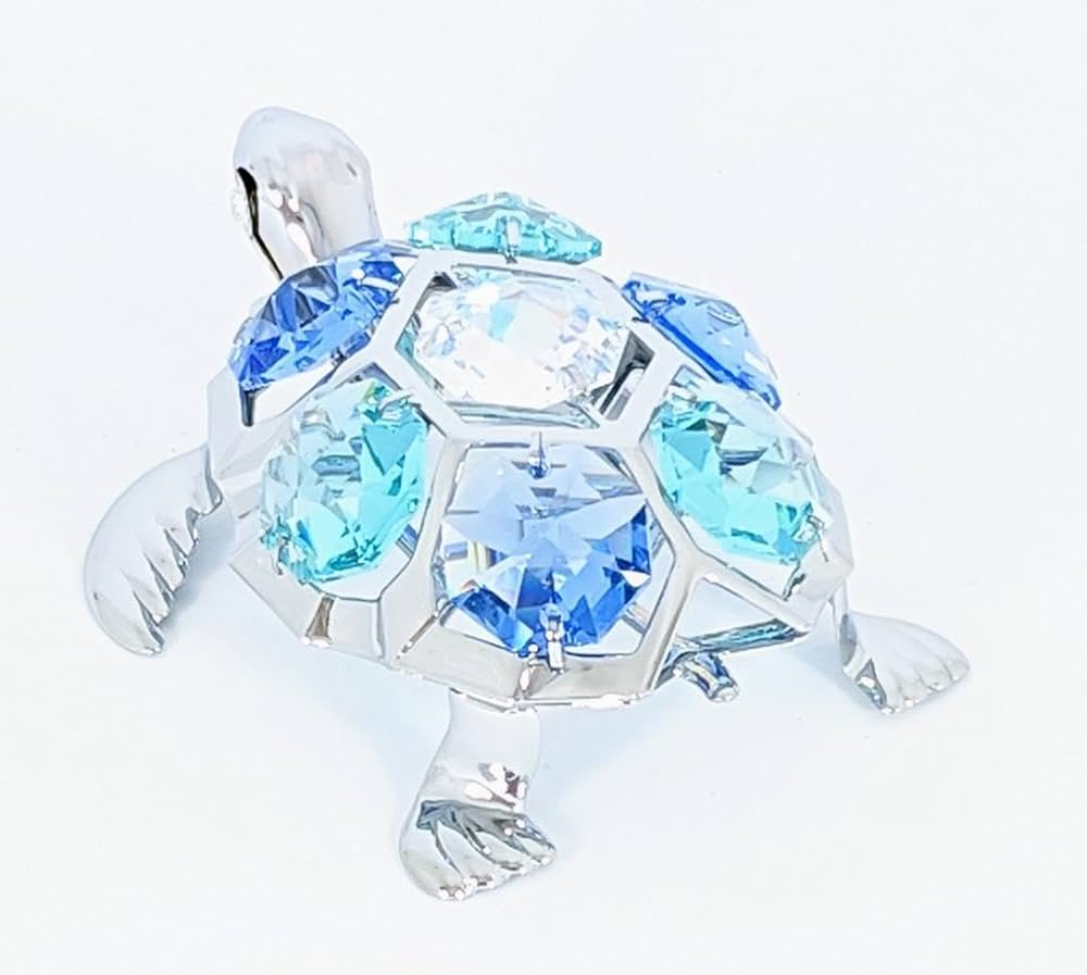 スワロフスキー ★海ガメの赤ちゃん★ スワロフスキー置物・アクセサリー専門店 ☆プラネタリウム☆