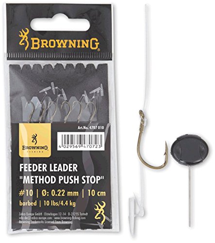 Browning #10 Feeder Leader Method Push Stop bronzo...