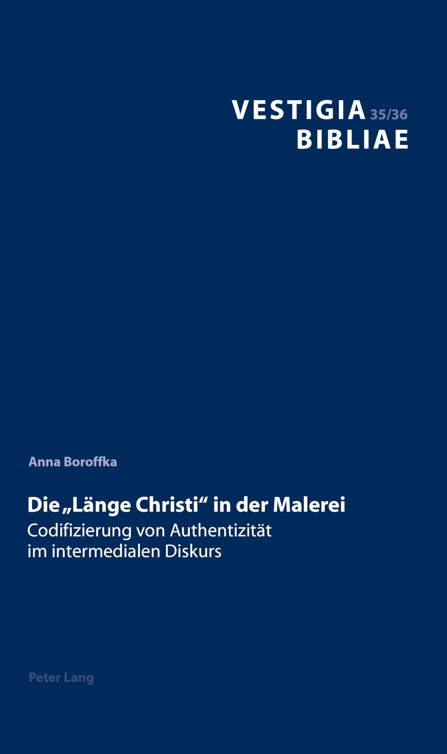 Die Laenge Christi in Der Malerei essai académique allemand sur authenticité peinture