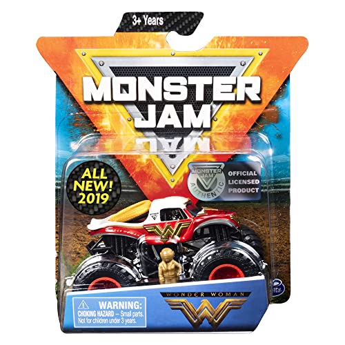 MJ New 2019 Monster JAM 1:64 Scale Wonder Woman