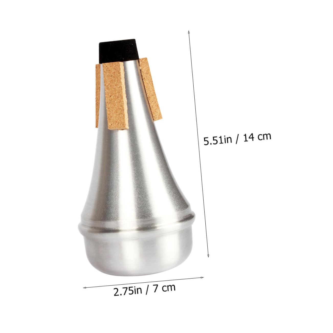 CIMAXIC Wind Instrument Muffler Trumpet Mute Trumpet Straight Musical Instrument Stand