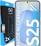 smart engineered – 2x se® 3D SCHUTZFOLIE Transparent für Samsung Galaxy S25, Se