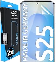 smart engineered – 2x se® 3D SCHUTZFOLIE Transparent für Samsung Galaxy S25, Se