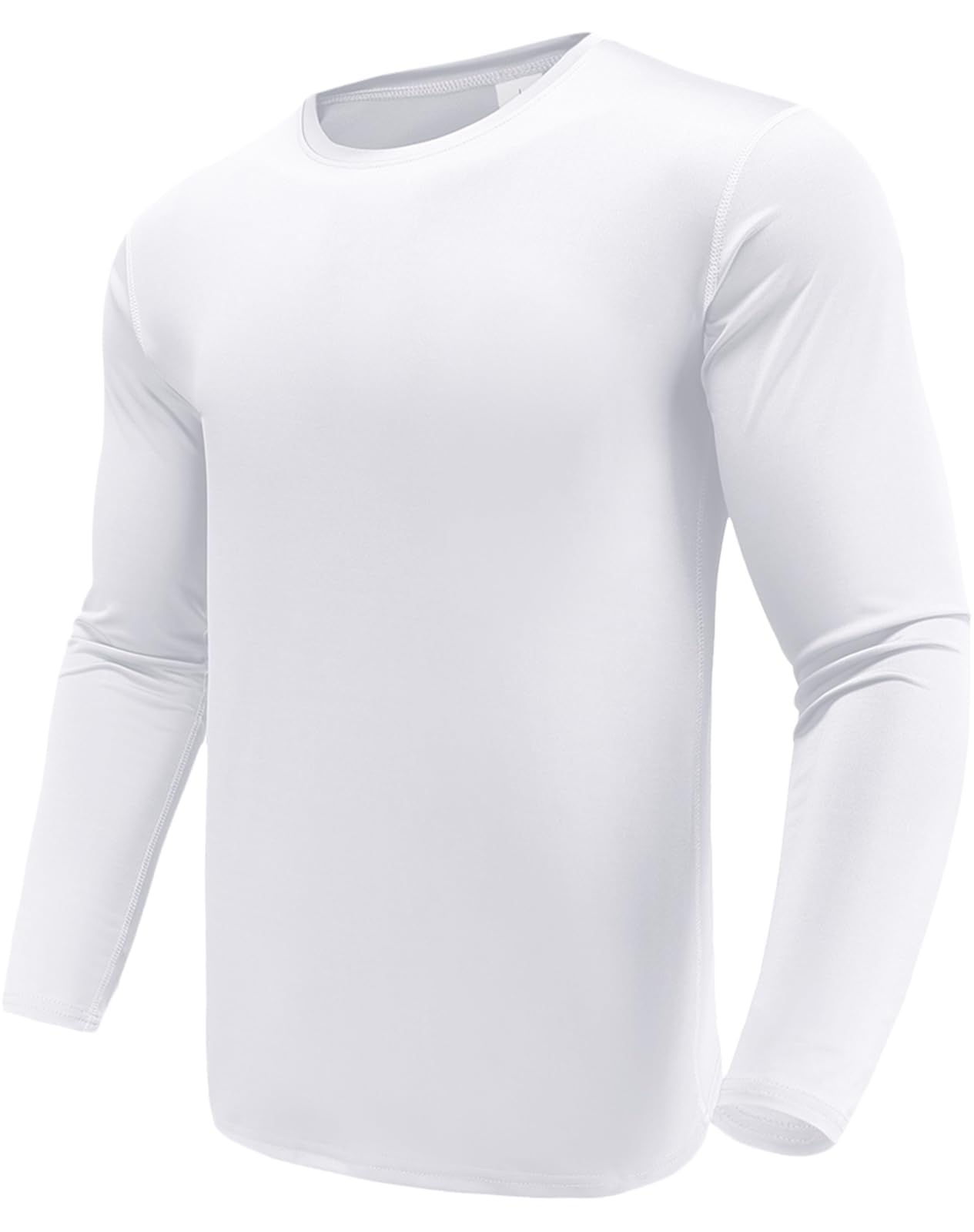 Men's 1, 3 or 5 Pack Performance Long Sleeve T-Shirts, UPF 50+ Sun Protection Shirts, Athletic Gym Workout Shirts for Running