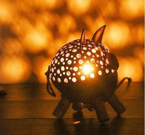 Klassiek China Mandarijn Pion Dingen Nachtkastje Lamp ,  Slaapzaal Kaptafel Leesboek Leer Banen Licht ,  Dromenvanger (Kleur: B) - Image 5