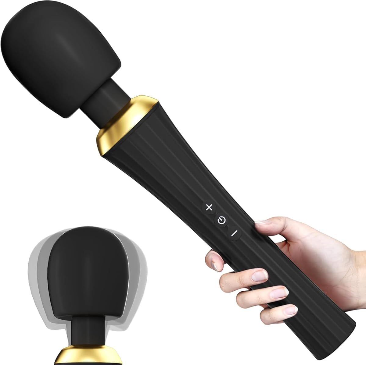 Gobeken Vibrator mit Flexibler Kopf Sex Spielzeug für die Frau 5 Frequenz, Vibration für Frauen Paare Sexspielzeug für Männer solo 3 Stärke, Vibratorensets für Frauen IPX6 Sex Toys Dildo Klemmen