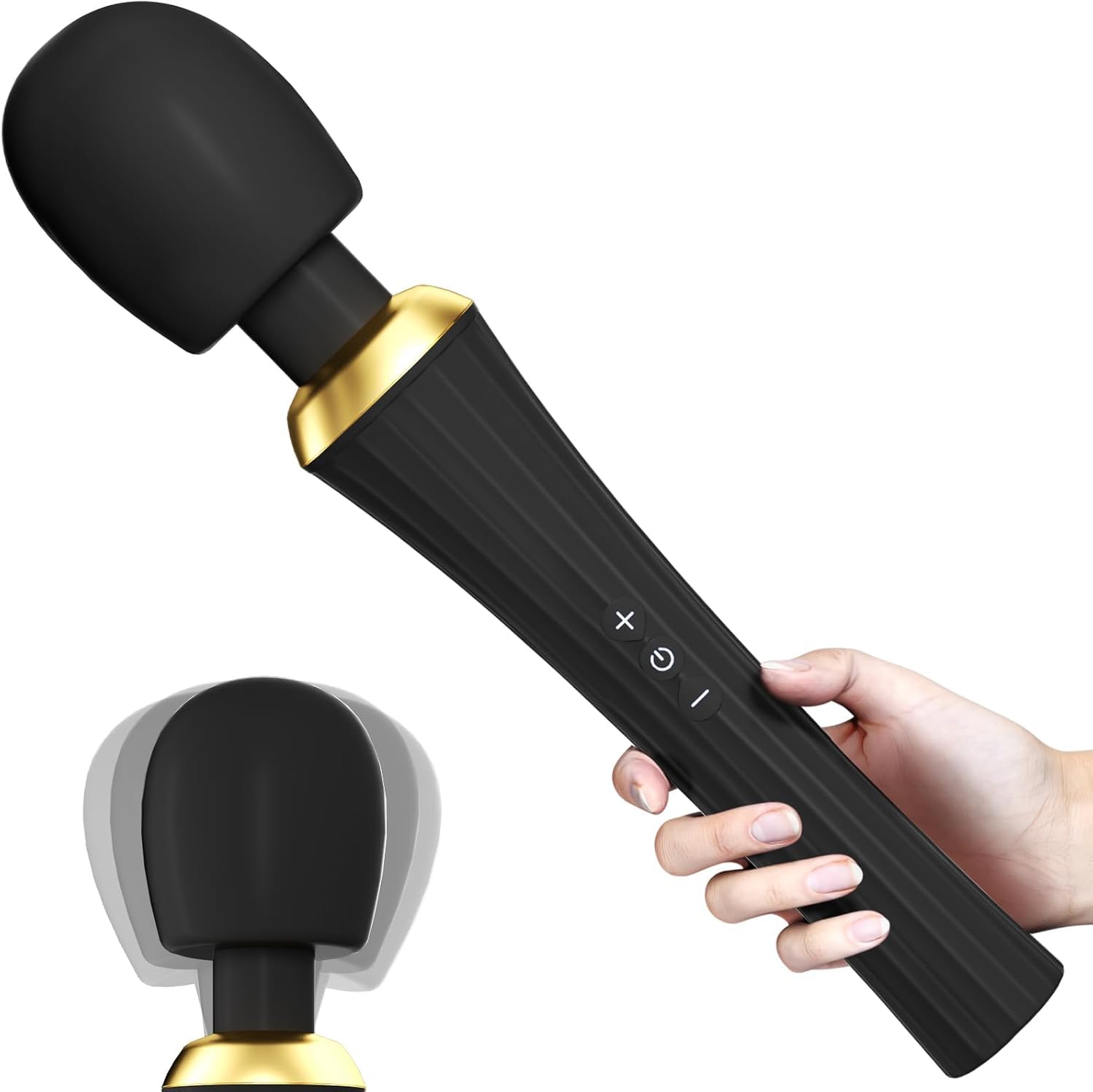 Gobeken Vibrator mit Flexibler Kopf Sex Spielzeug für die Frau 5 Frequenz, Vibration für Frauen Paare Sexspielzeug für Männer solo 3 Stärke, Vibratorensets für Frauen IPX6 Sex Toys Dildo Liebeskugeln