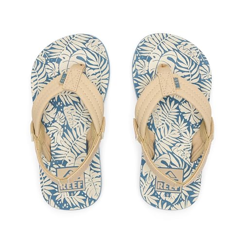Image of REEF Boys Toddler /Little Kid Ahi Beach Flip Flop, Soft Cushion Footbed, Water Friendly