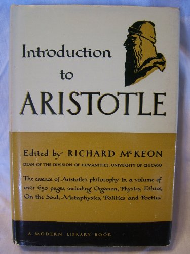 Introduction to Aristotle (The Modern Library #... B0006AR4S0 Book Cover