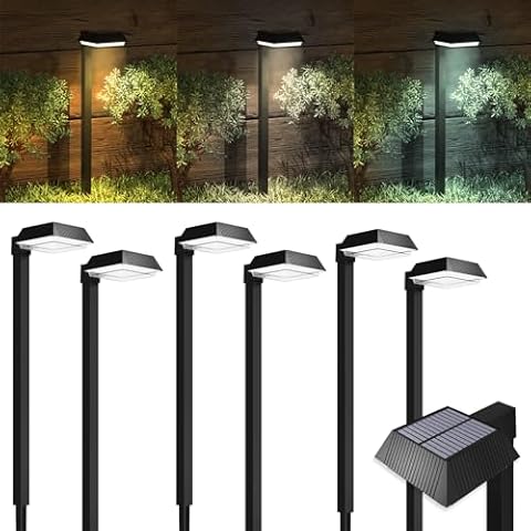 Sunco Solar Sidewalk Path Lights Cover