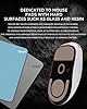 HOTLINEGAMES Mouse Skates Feet Compatible with Logitech G Pro X Superlight 2, for Glass Mousepad, Rounded Curved Edges, Gaming Mouse feet Replacement, High Durability, Pebble Series #4