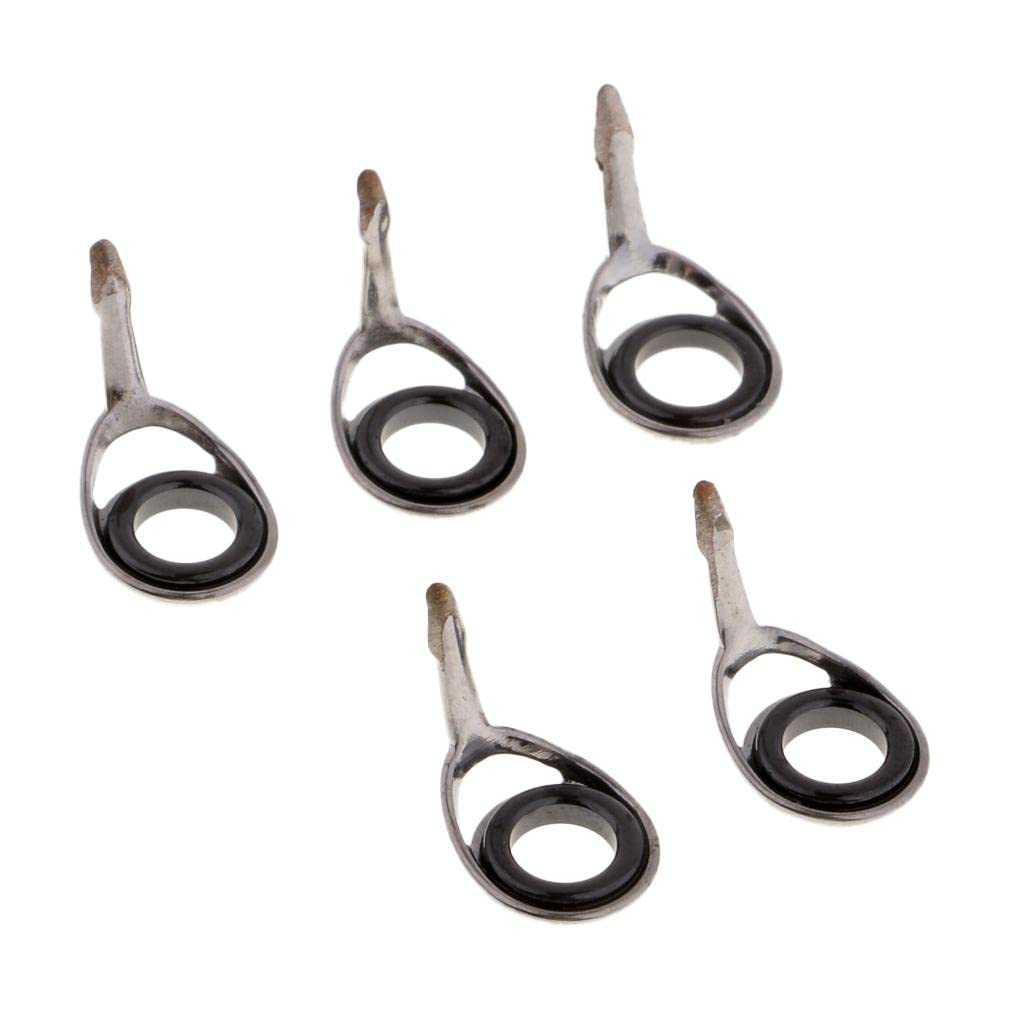 5pcs Fishing Rod Eyes SIC Ring Spinning Rod Guides Line Rings 4mm | 5 Pieces Fishing Rod Guides-image-31