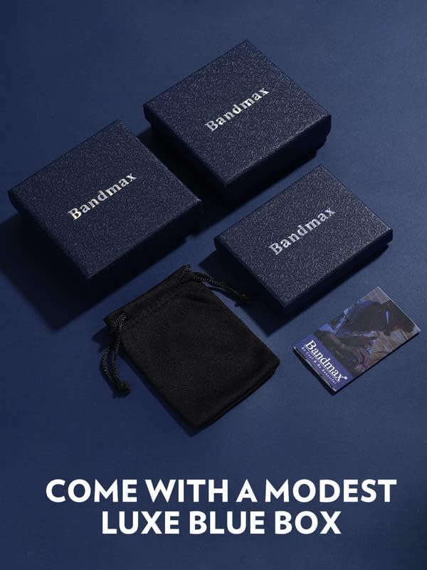 Miniatura 7 de Bandmax 316L Stainless Steel Men Cuban Curb Link Chain Necklace Gift 3mm6mm9mm12mm Width Heavy Dense Punk Miami Necklace For Men Women 14Inch-30Inch