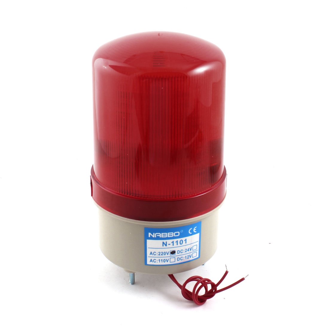 Gyrophare Industriel Vert 220V - Rotatif, 5W, Montage Direct, étanche, Pour Chantier, Usine - 2