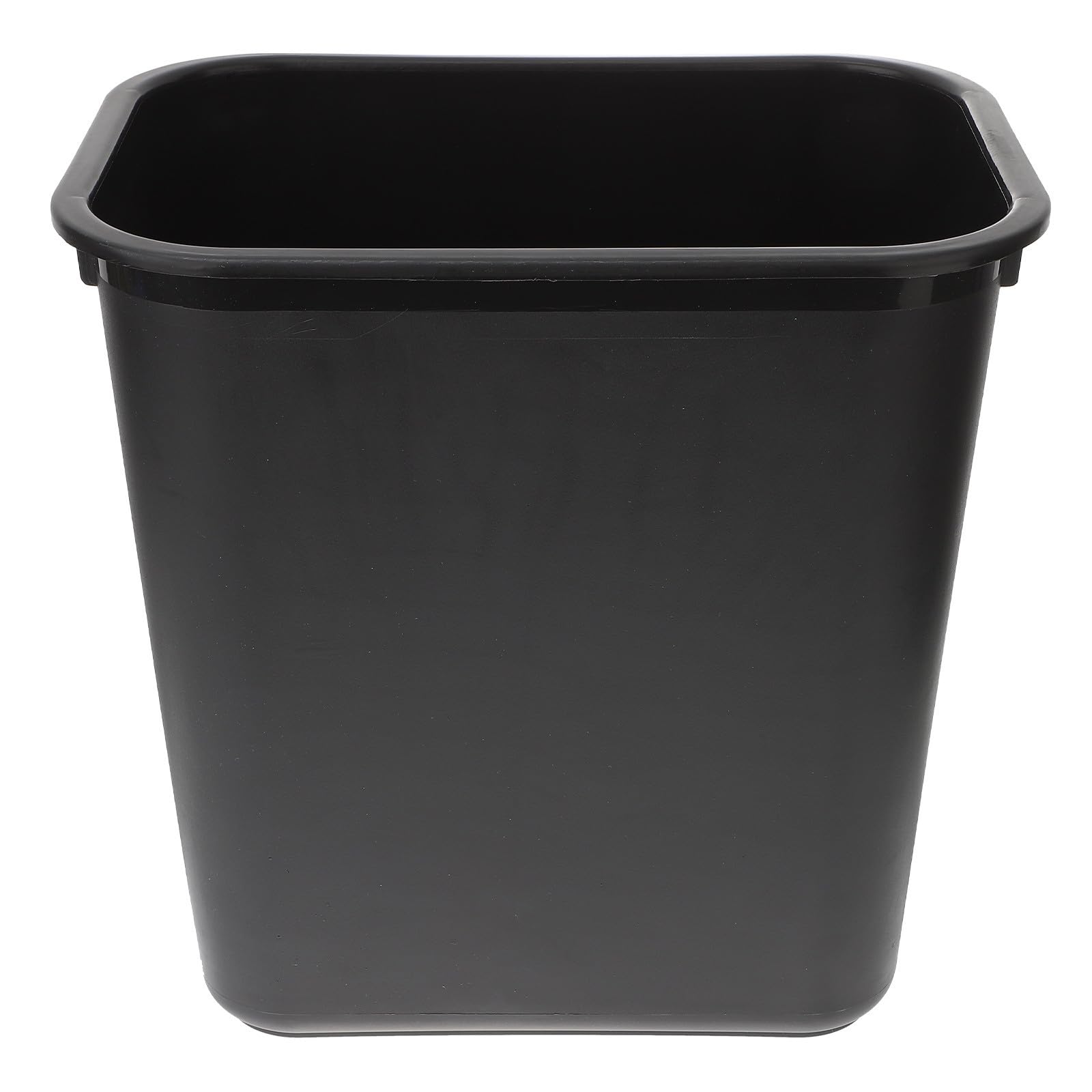 ULTECHNOVO Cubo de Basura Cuadrado Negro de Plástico Resistente para Baño y Armarios Diseño Simple y Larga Durabilidad