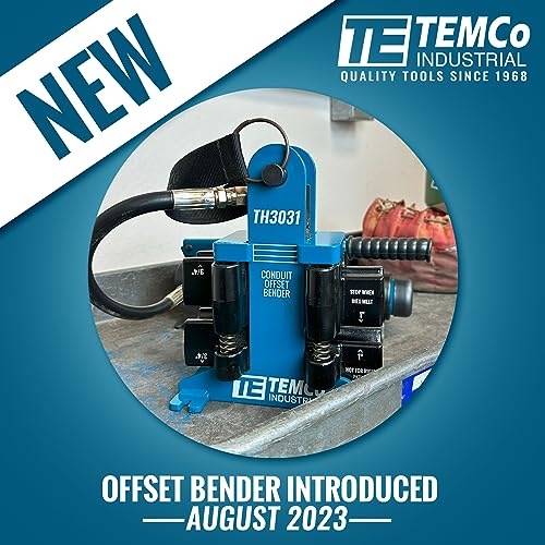 Image of TEMCo TH3031 Dual Size Hydraulic Conduit Offset Bender Both 1 inch & 3 /4 inch EMT