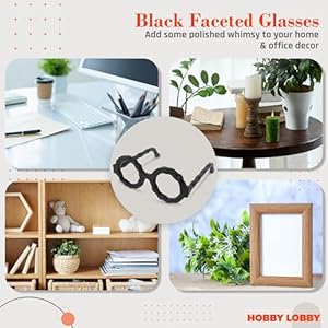 Decorative Round Metal Glasses Shelf Decor - Modern Black House Decor Accent - Contemporary Decor w/Faceted Design & Wrought Iron Look - Unique Home Decor for Desks, Shelves & Tabletop Surfaces Decorative Round Metal Glasses Shelf Decor Modern Black House Decor Accent Contemporary Decor wFaceted Design Wrought Iron Look Unique Home Decor for Desks Shelves Tabletop Surfaces