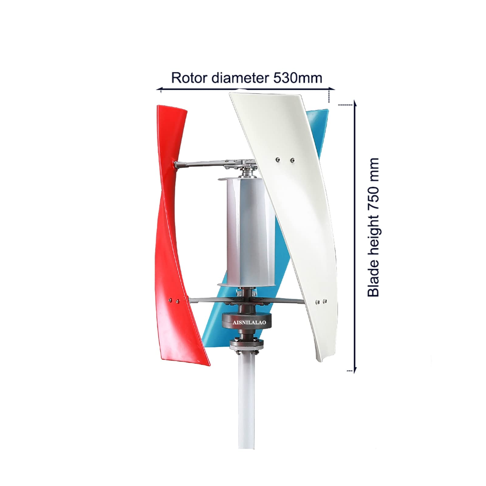 12v2000w 風力発電機　8枚羽根 12v2000w 風力発電機8枚羽根
