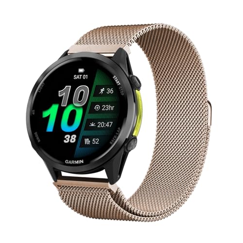 ���� �X�}�[�g�E�H�b�`�o���h �Ή� Garmin Forerunner 970 22mm �����x���g�����\ �j�����p �}�O�l�b�g�N���X�v �| ���ߋ� ���b�V�� �y�� �ʋC�� �X�g���b�v�R���p�`�u�� �����o���h Garmin Forerunner 970 