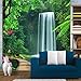 Papier peint photo fond paysage cascade fond mural 3D grand format, 430*300cm