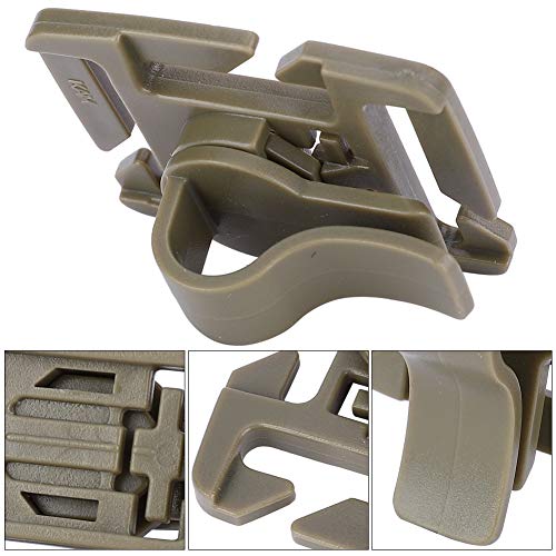 10 pcs 2 cores rotativo outdoor mochila fivela ajustável mochila fivela, acessórios de mochila, para