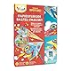 Artista 9301958 Bastelset Papierflieger, Falten und Bemalen von Papierflugzeugen, Kreativset in praktischer Aufbewahrungsbox, DIY-Kit für Kinder ab 6 Jahren