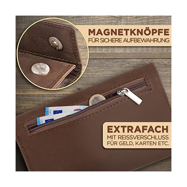 Gravizone® Tabakbeutel mit Magnetverschluss – Klassische Tabaktasche Leder – Drehertasche aus wasserdichtem Oxford… – Bild 7