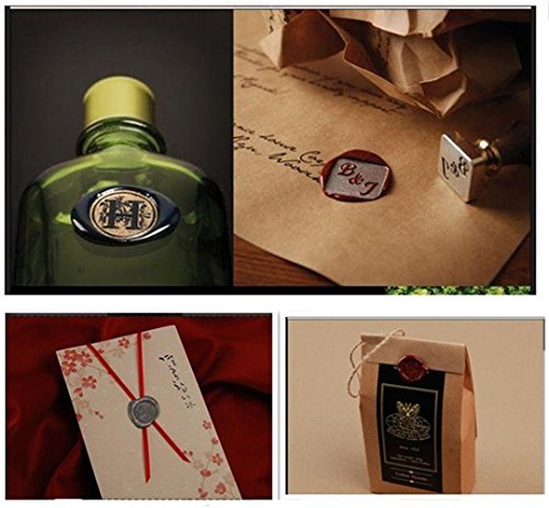 Mnyr Vintage Rose Gold Pretty Mermaid Art Wax Seal Stamp Luxury Metal Peacock Decorative Wedding Invitations Gift Cards Paper Stationary Envelope Custom Picture Wax Seal Sealing Stamp Set #TOP5